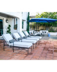 Sunset West Provence Wrought Iron Outdoor Coffee Table