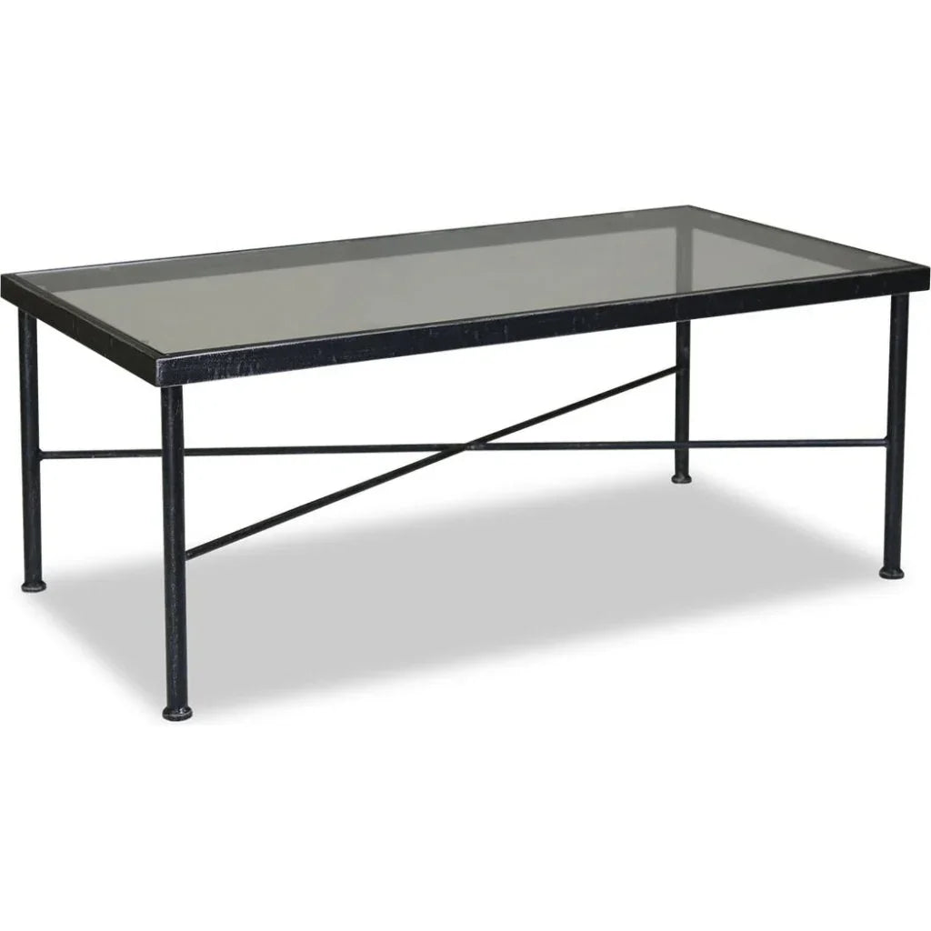 Sunset West Provence Wrought Iron Outdoor Coffee Table