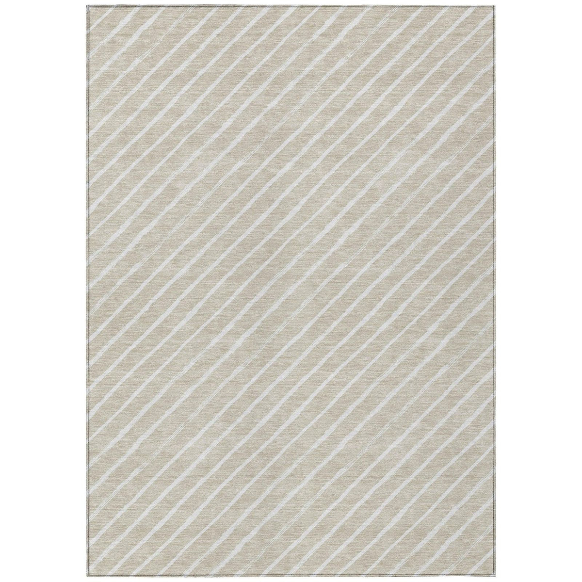 Addison Rugs Quaara Brown Washable Indoor-Outdoor Rug