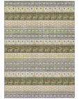 Addison Rugs Quaara Gray Washable Indoor-Outdoor Rug