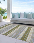 Addison Rugs Quaara Gray Washable Indoor-Outdoor Rug