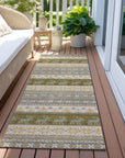 Addison Rugs Quaara Gray Washable Indoor-Outdoor Rug