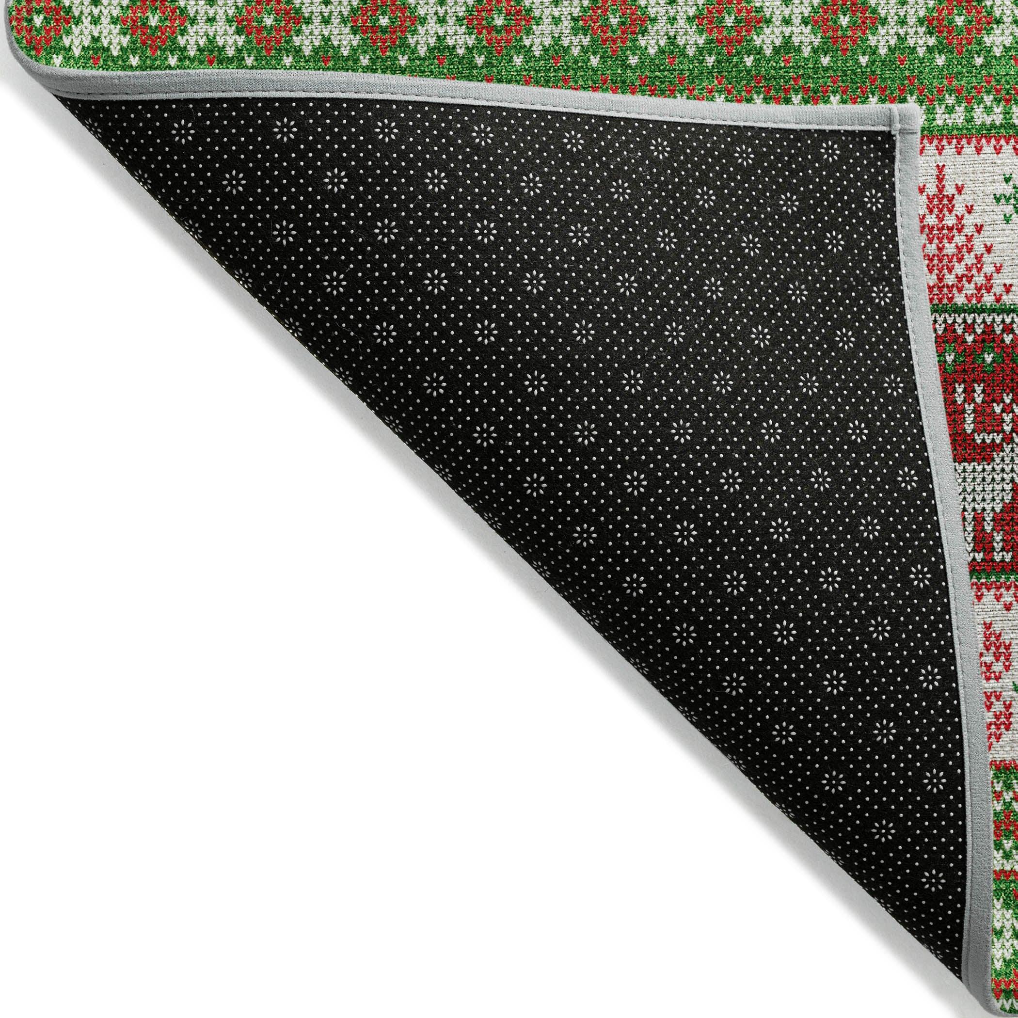 Addison Rugs Quaara Green Washable Indoor-Outdoor Rug