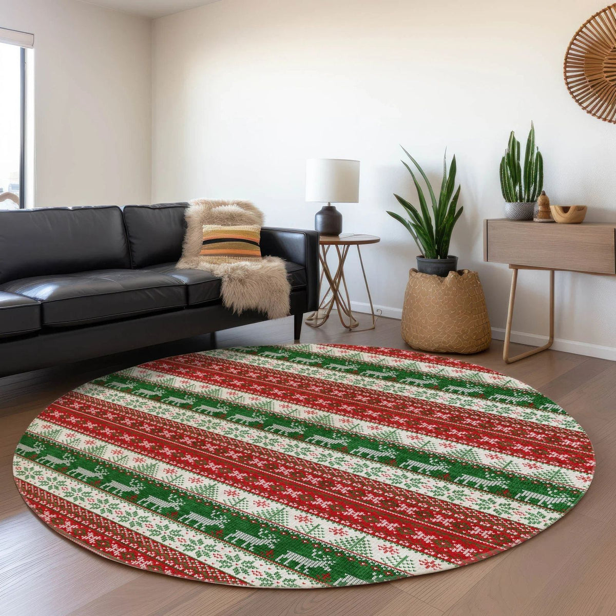 Addison Rugs Quaara Red Washable Indoor-Outdoor Rug