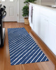 Addison Rugs Quaaris Blue Washable Indoor-Outdoor Rug