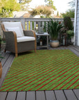 Quaaris Fern Washable Indoor-Outdoor Rug