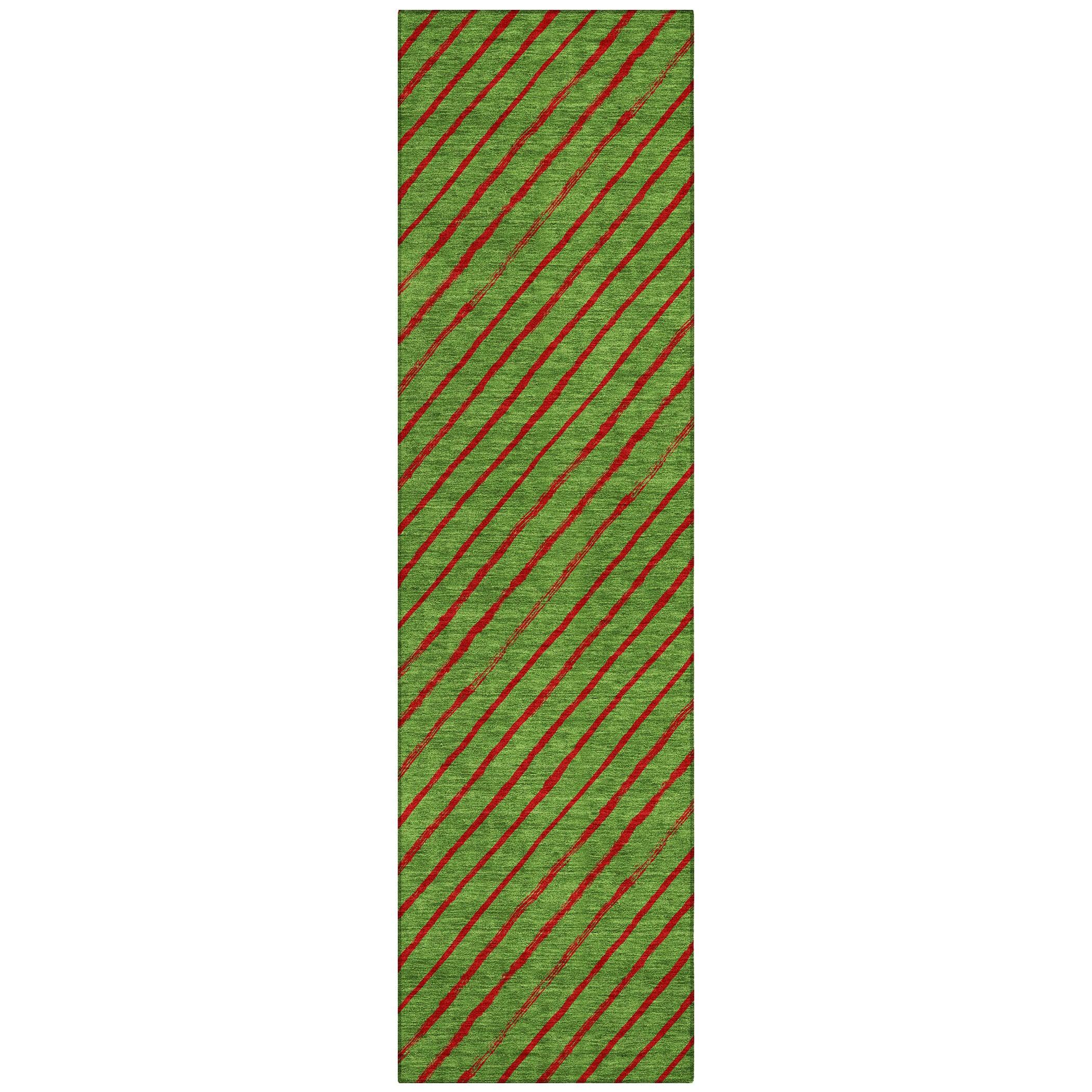 Quaaris Fern Washable Indoor-Outdoor Rug