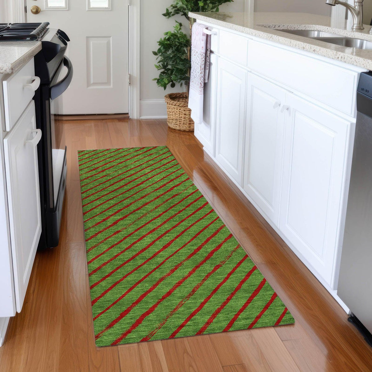 Addison Rugs Quaaris Fern Washable Indoor-Outdoor Rug