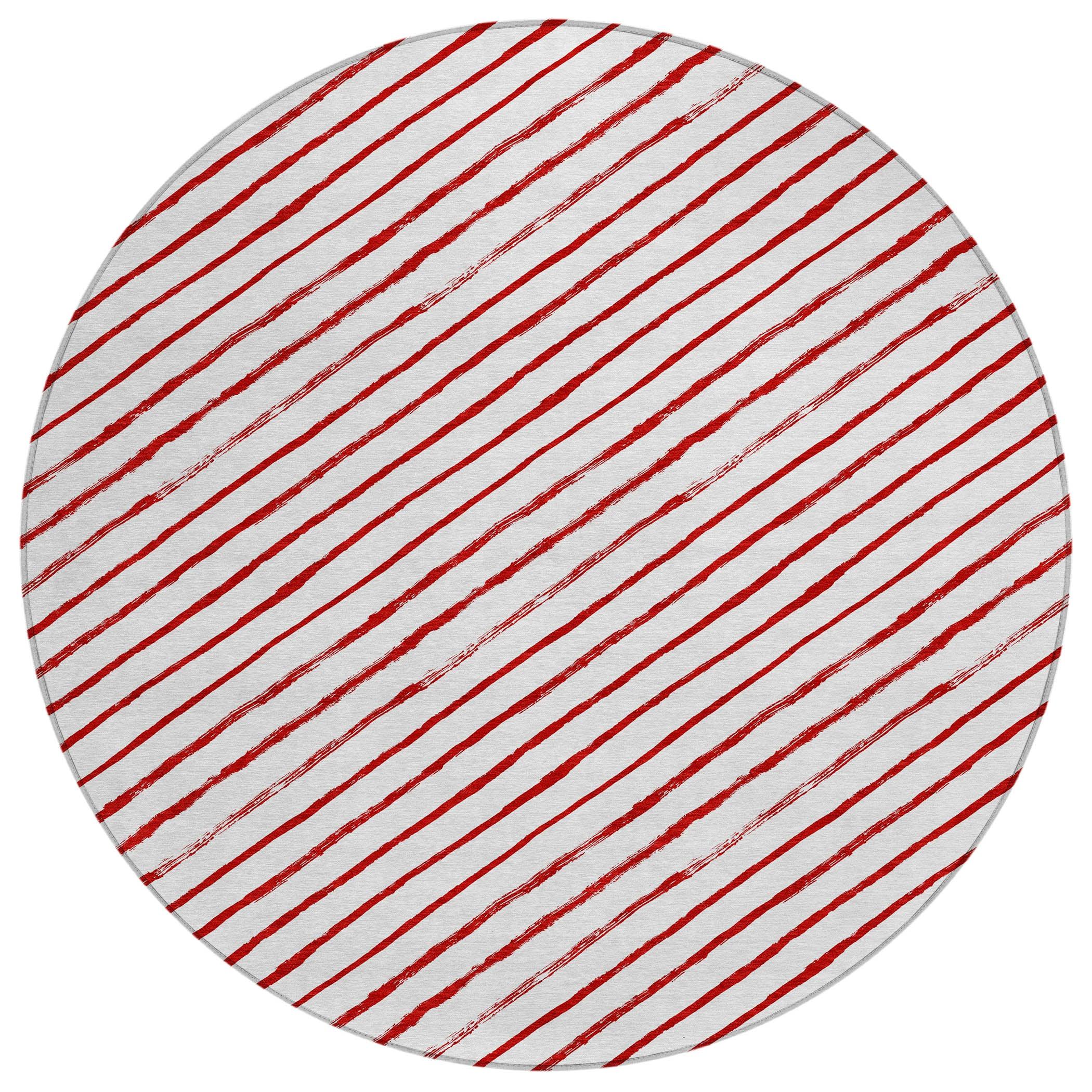 Addison Rugs Quaaris Red Washable Indoor-Outdoor Rug