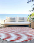 Addison Rugs Quaaris Red Washable Indoor-Outdoor Rug