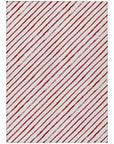 Addison Rugs Quaaris Red Washable Indoor-Outdoor Rug