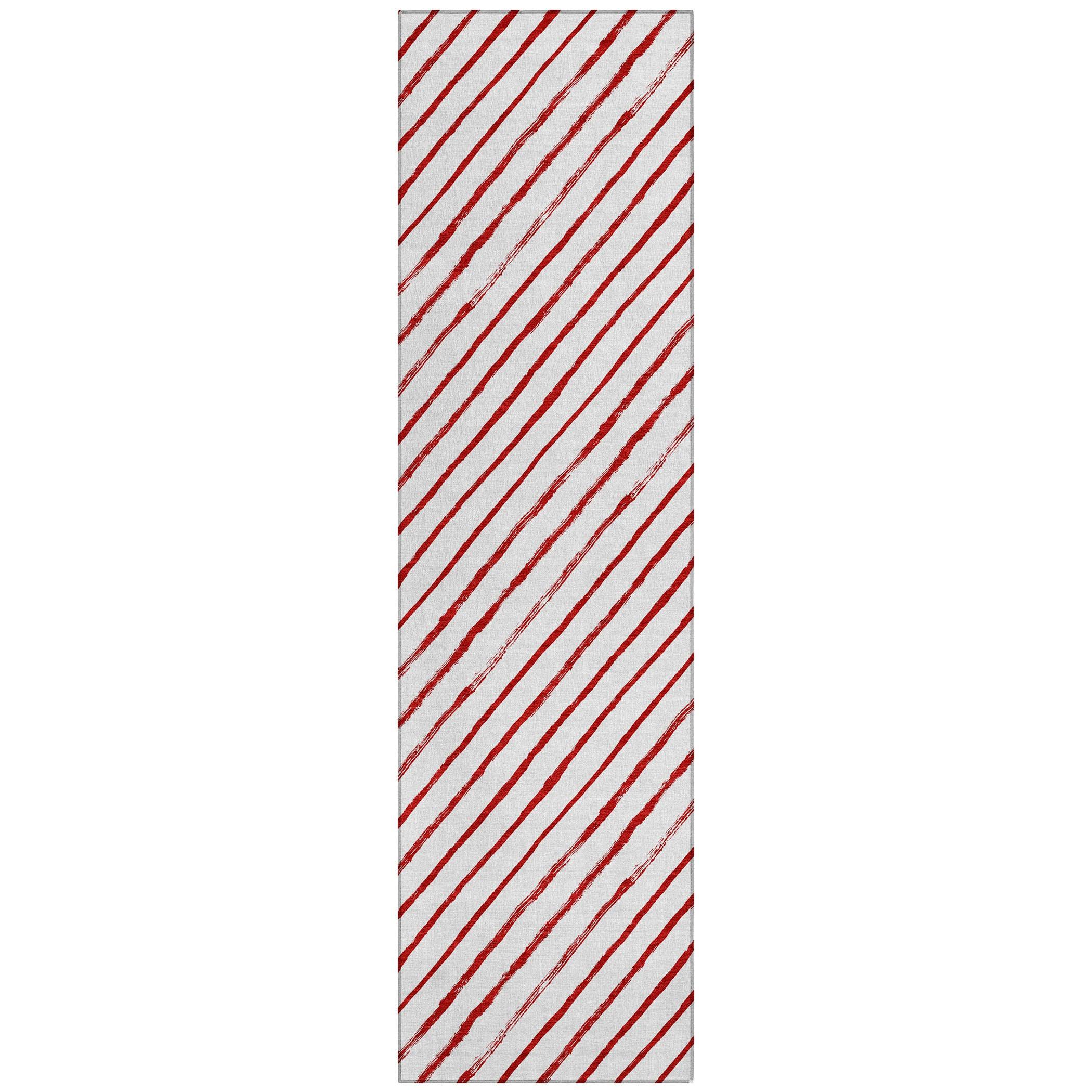 Addison Rugs Quaaris Red Washable Indoor-Outdoor Rug