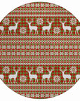 Addison Rugs Quaas Fern Washable Indoor-Outdoor Rug