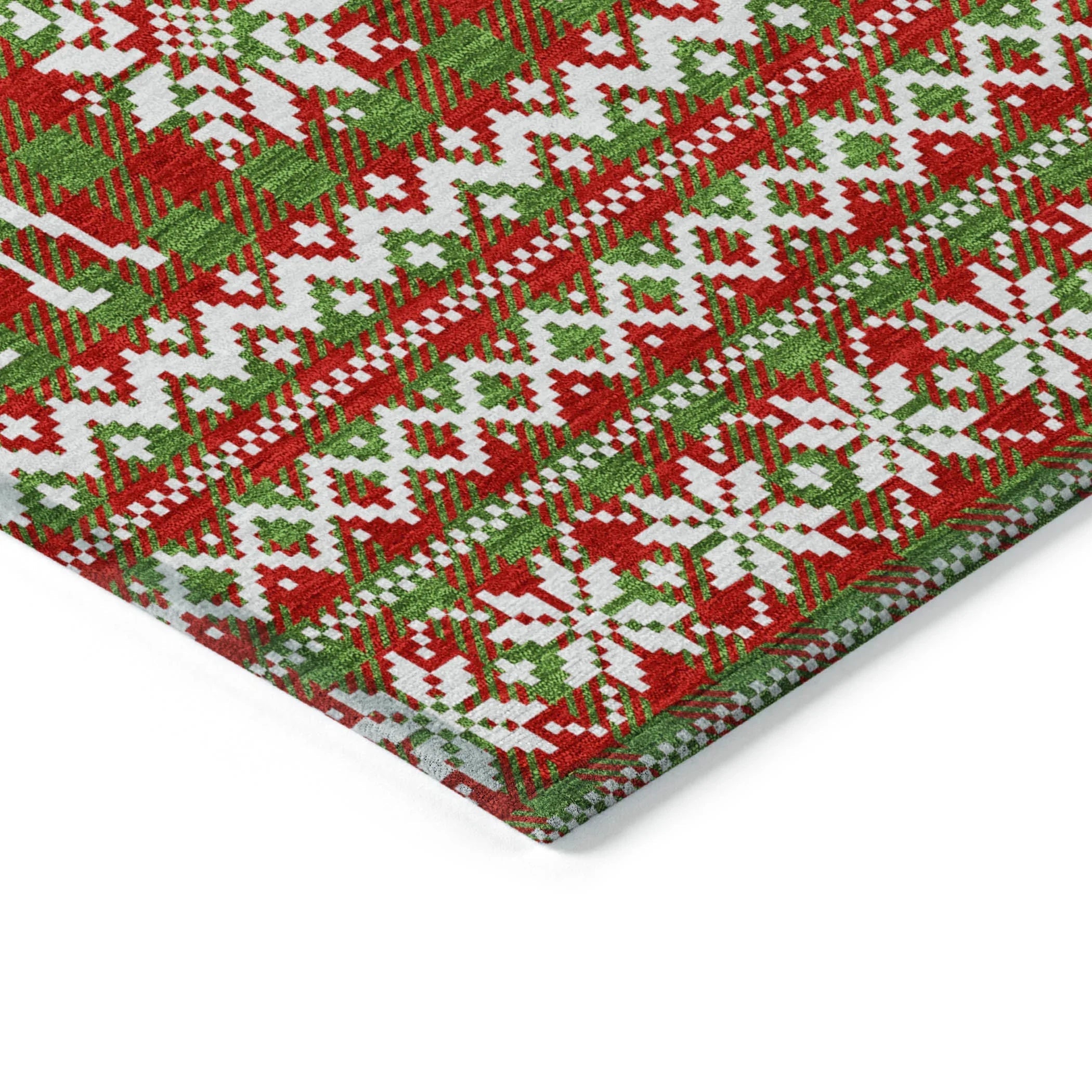 Addison Rugs Quaas Fern Washable Indoor-Outdoor Rug