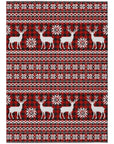Addison Rugs Quaas Red Washable Indoor-Outdoor Rug