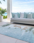 Addison Rugs Quaira Blue Washable Indoor-Outdoor Rug