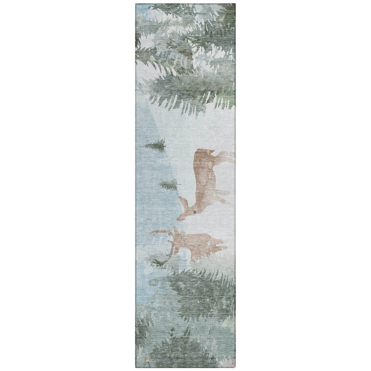 Addison Rugs Quaira Blue Washable Indoor-Outdoor Rug