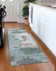 Addison Rugs Quaira Blue Washable Indoor-Outdoor Rug