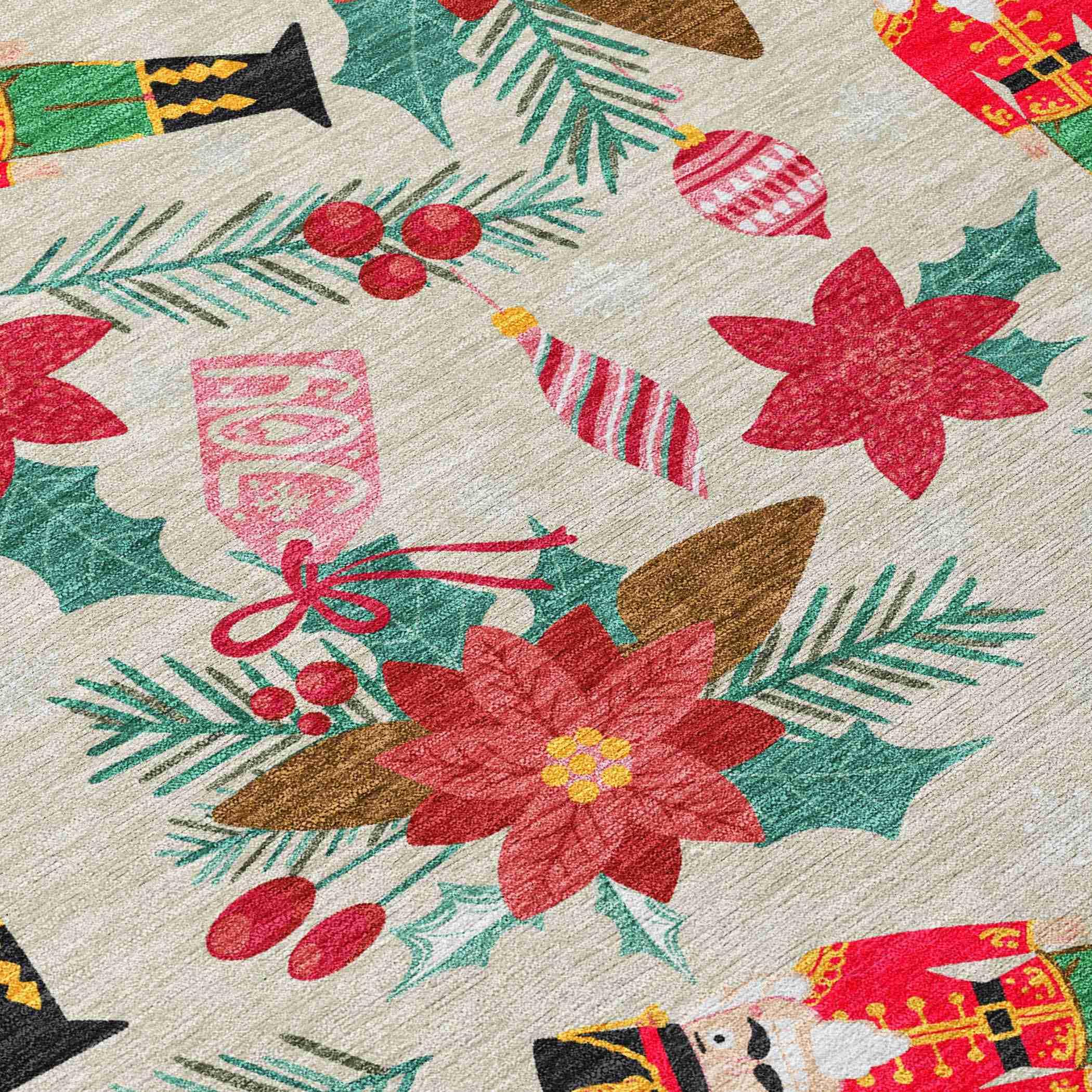 Addison Rugs Quaius Brown Washable Indoor-Outdoor Rug