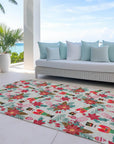 Addison Rugs Quaius Brown Washable Indoor-Outdoor Rug