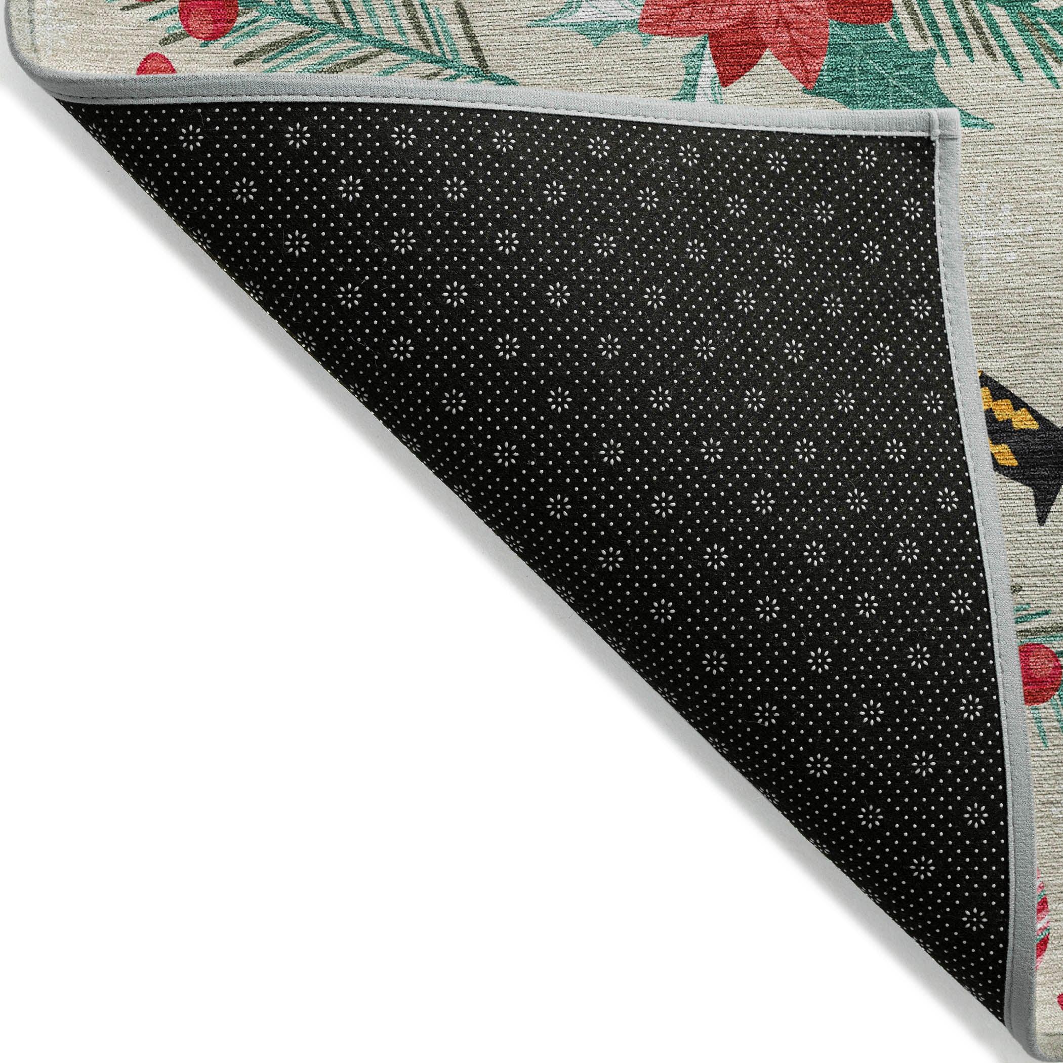 Addison Rugs Quaius Brown Washable Indoor-Outdoor Rug