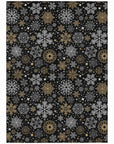 Addison Rugs Quaon Black Washable Indoor-Outdoor Rug