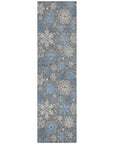 Addison Rugs Quaon Gray Washable Indoor-Outdoor Rug