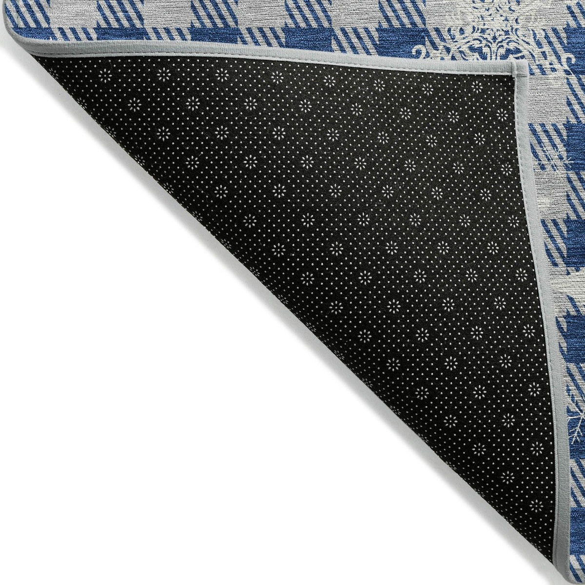 Addison Rugs Quaora Blue Washable Indoor-Outdoor Rug