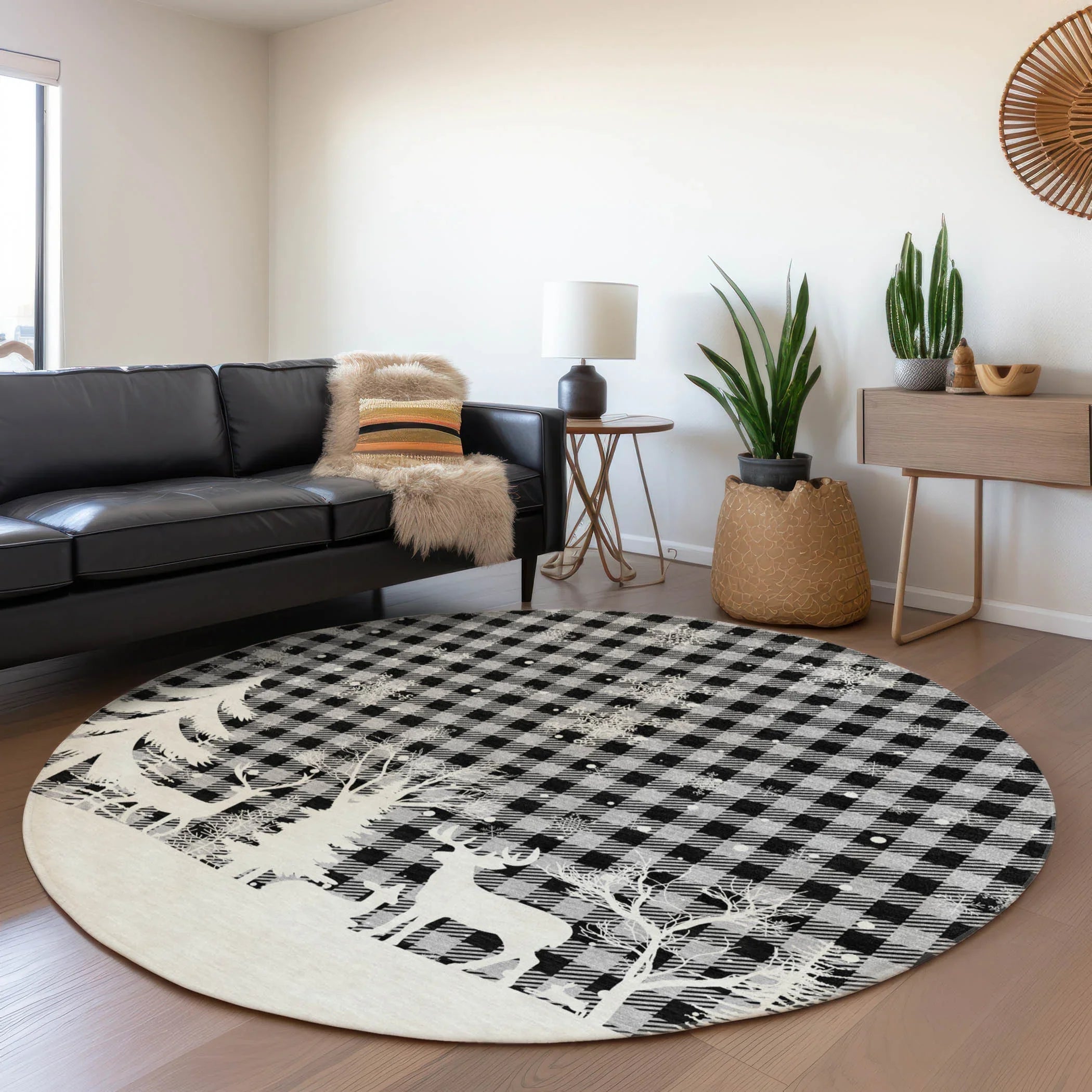 Addison Rugs Quaora Gray Washable Indoor-Outdoor Rug