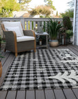 Addison Rugs Quaora Gray Washable Indoor-Outdoor Rug