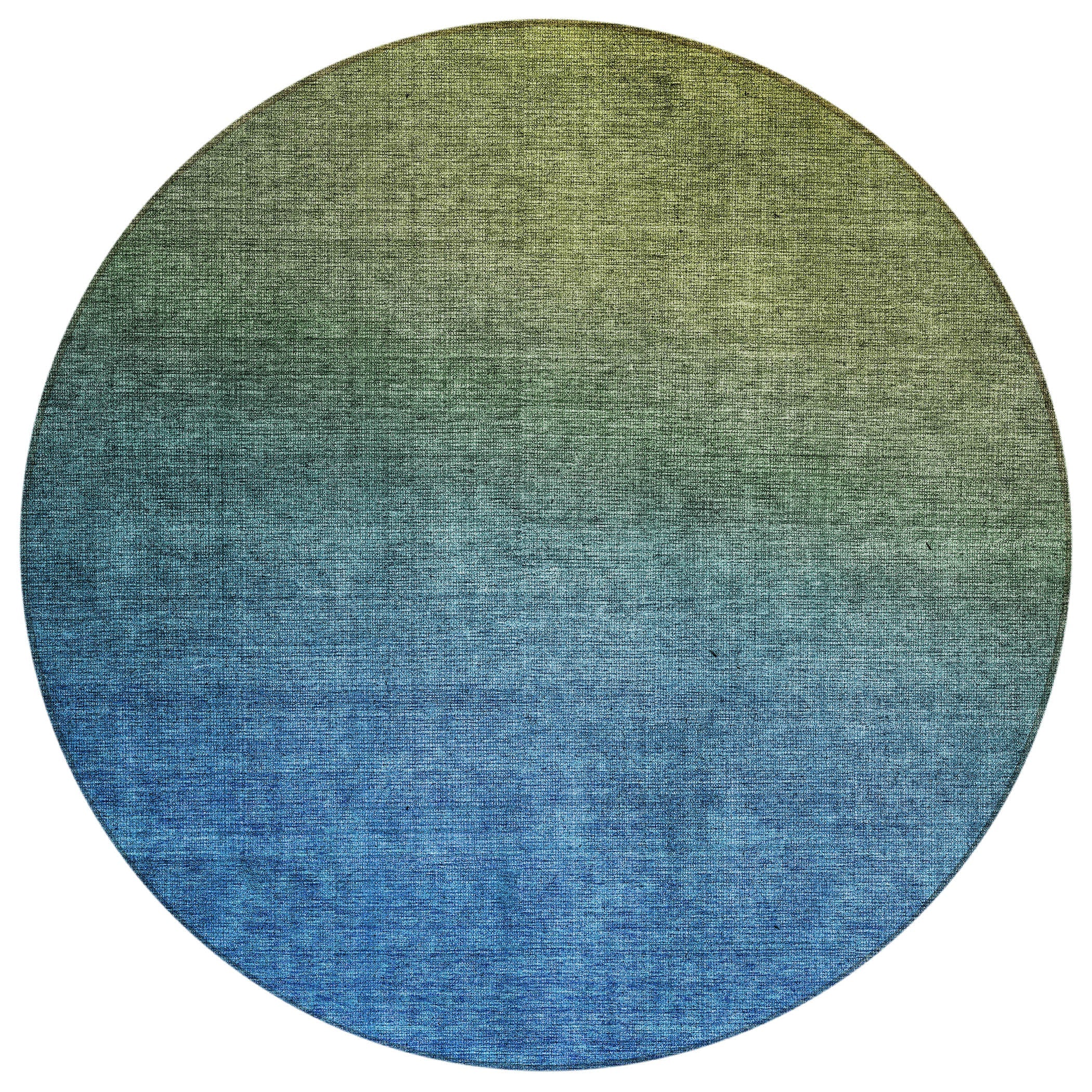 Addison Rugs Quiet Current Olive Washable Indoor-Outdoor Rug