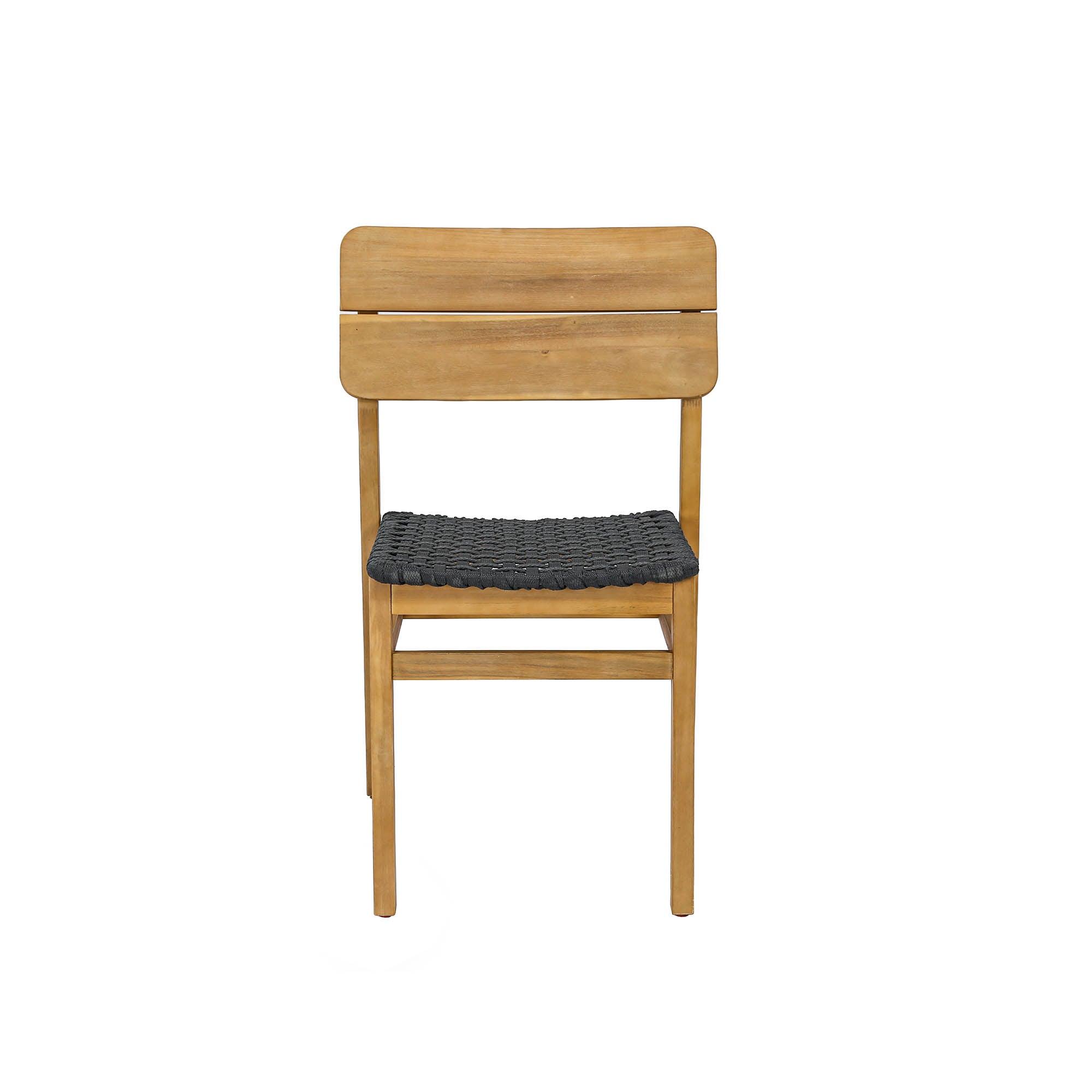 Riviera Wooden Outdoor Dining Chair 2PC
