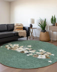 Addison Rugs Raeain Blue Washable Indoor-Outdoor Rug