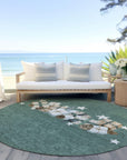 Addison Rugs Raeain Blue Washable Indoor-Outdoor Rug