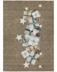 Addison Rugs Raeain Brown Washable Indoor-Outdoor Rug