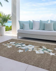 Addison Rugs Raeain Brown Washable Indoor-Outdoor Rug