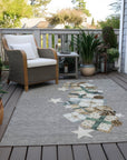 Addison Rugs Raeain Gray Washable Indoor-Outdoor Rug
