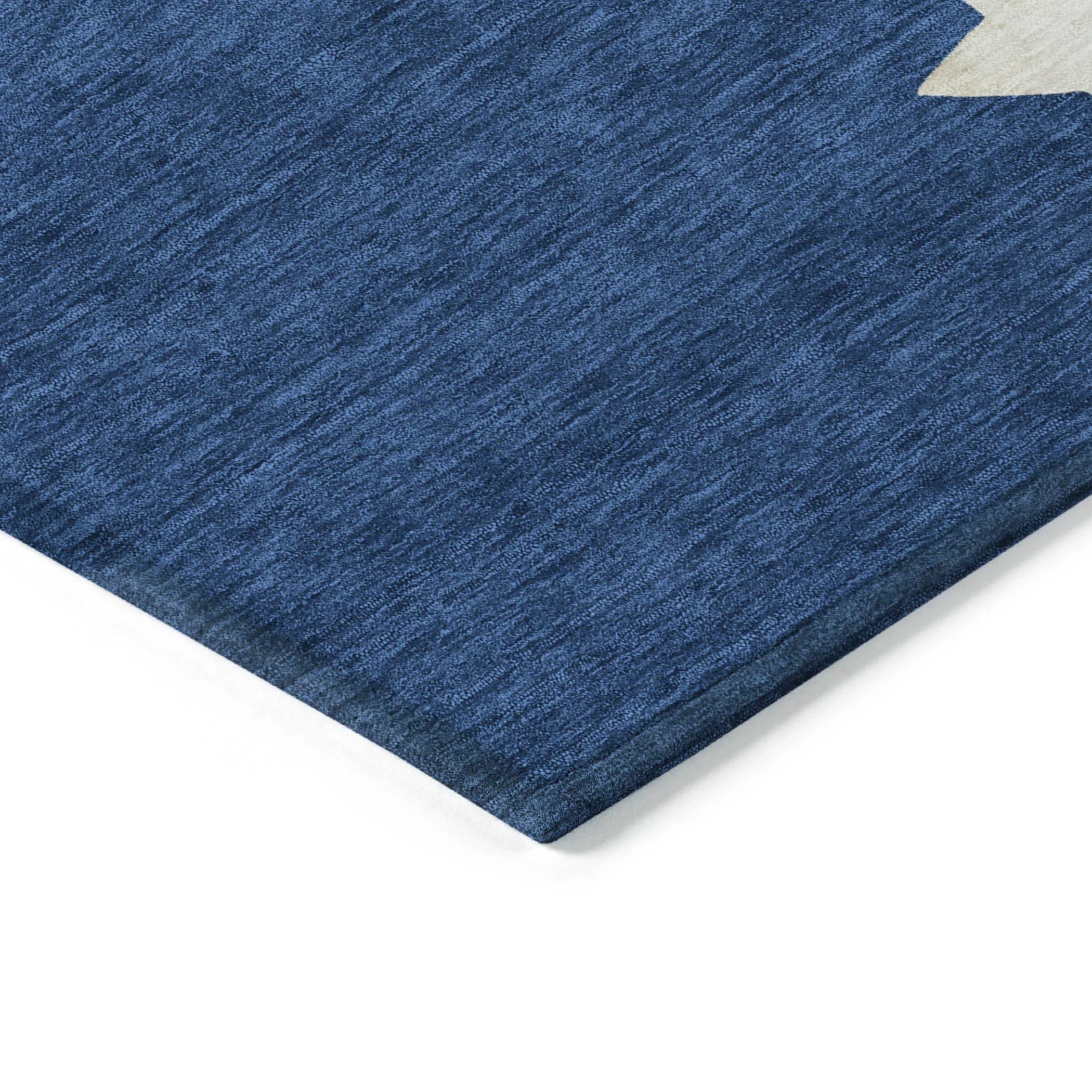 Addison Rugs Raeain Navy Washable Indoor-Outdoor Rug