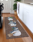 Addison Rugs Raeanor Brown Washable Indoor-Outdoor Rug