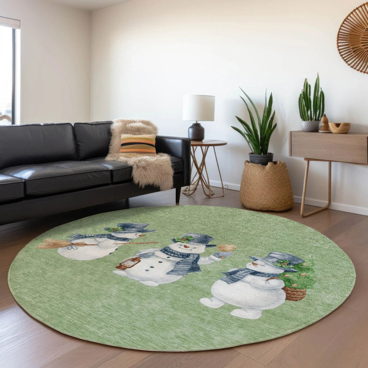Addison Rugs Raeanor Green Washable Indoor-Outdoor Rug