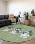 Addison Rugs Raeanor Green Washable Indoor-Outdoor Rug