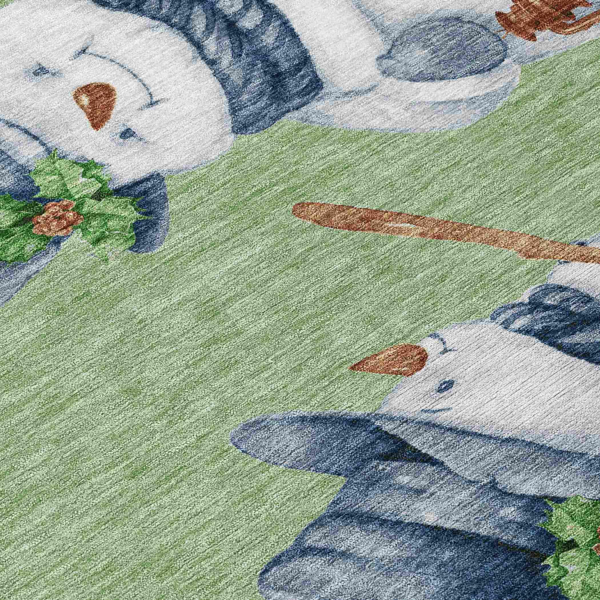 Addison Rugs Raeanor Green Washable Indoor-Outdoor Rug