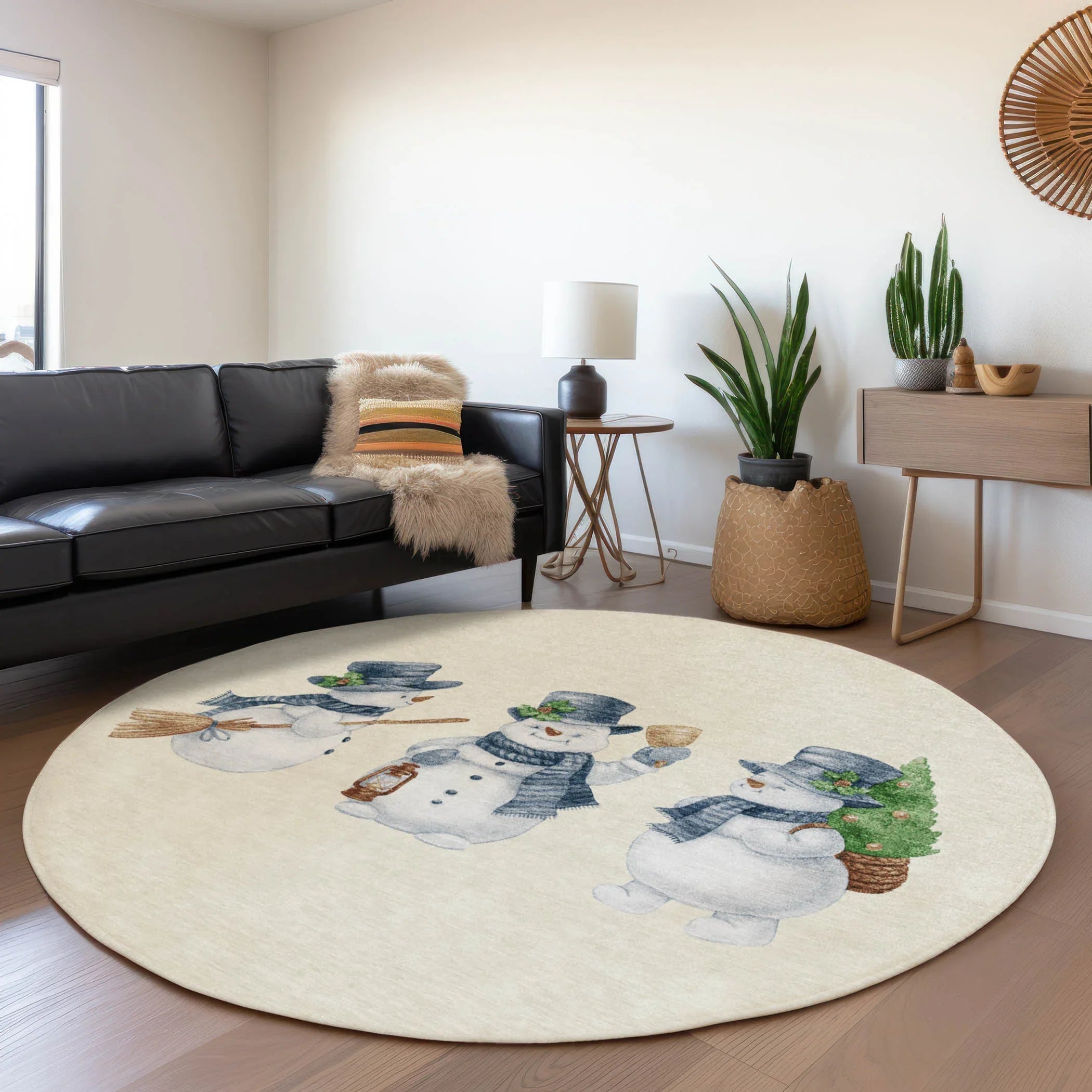 Addison Rugs Raeanor Ivory Washable Indoor-Outdoor Rug