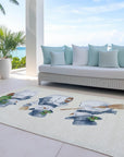 Addison Rugs Raeanor Ivory Washable Indoor-Outdoor Rug