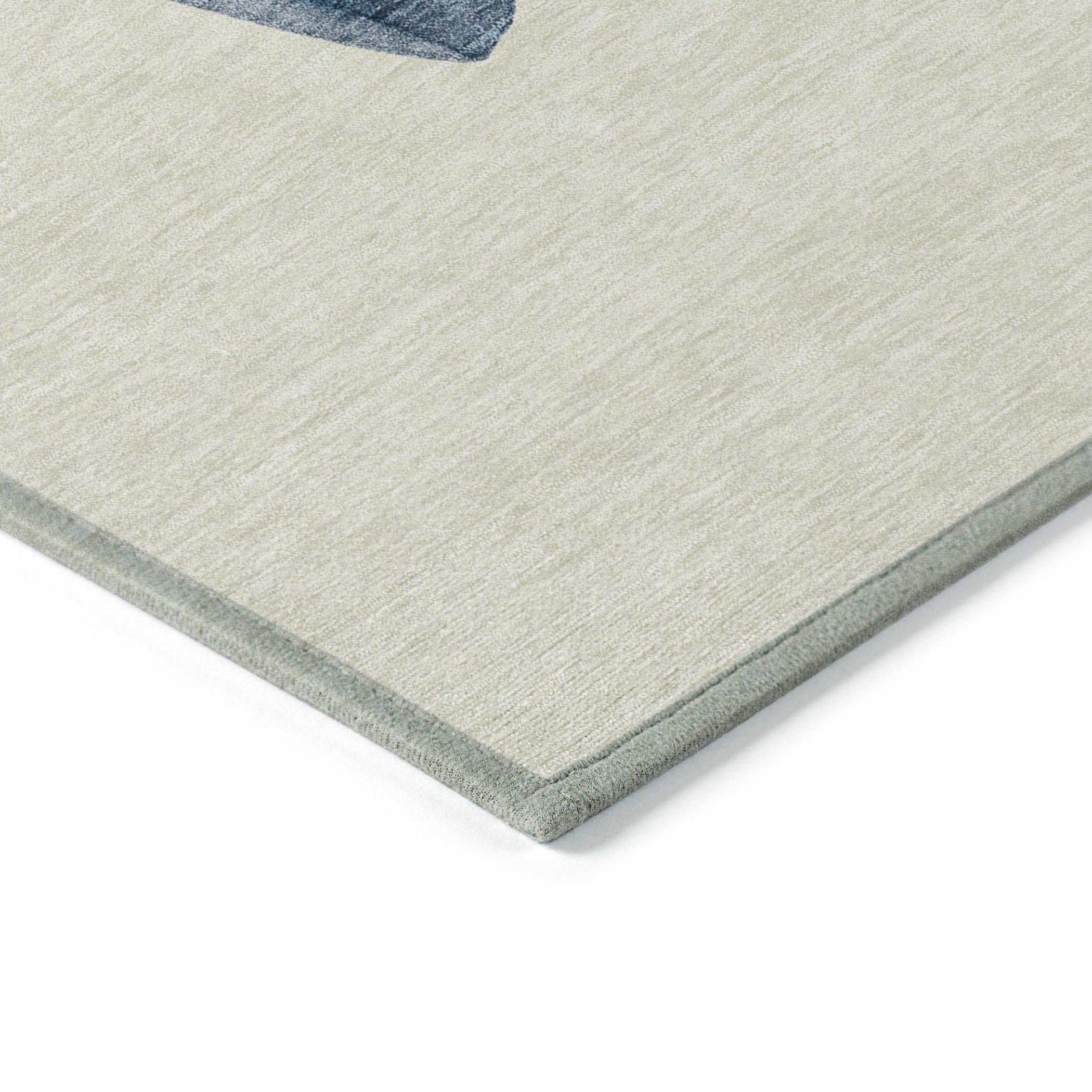 Addison Rugs Raeanor Ivory Washable Indoor-Outdoor Rug
