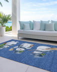 Addison Rugs Raeanor Navy Washable Indoor-Outdoor Rug
