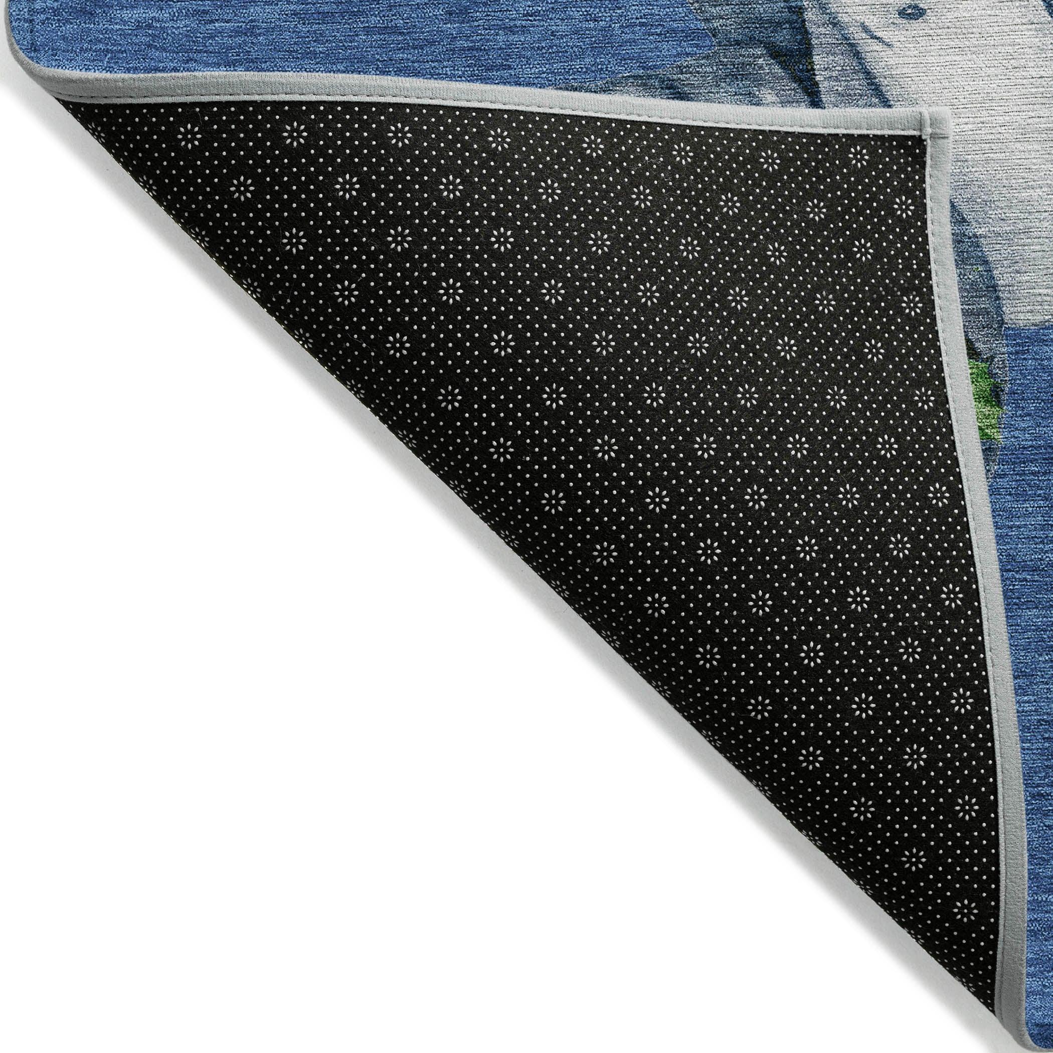 Addison Rugs Raeanor Navy Washable Indoor-Outdoor Rug