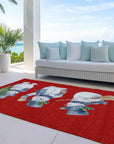 Addison Rugs Raeanor Red Washable Indoor-Outdoor Rug
