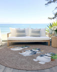 Addison Rugs Raeanor Taupe Washable Indoor-Outdoor Rug