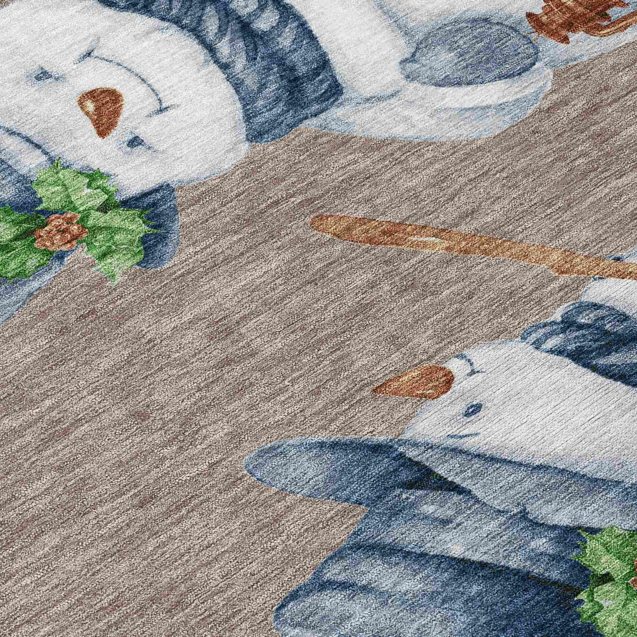Addison Rugs Raeanor Taupe Washable Indoor-Outdoor Rug